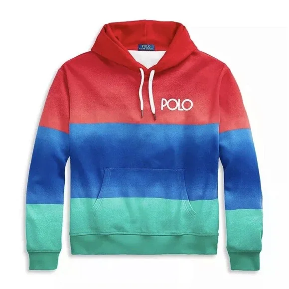Polo Ralph Lauren RRL Comfort Hoodie Jacket Rare Ombre Mens XL New Fast Ship